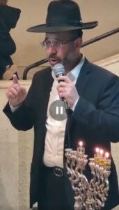 מסיבת חנוכה להורים וילדים של העדה היהודית הספרדית